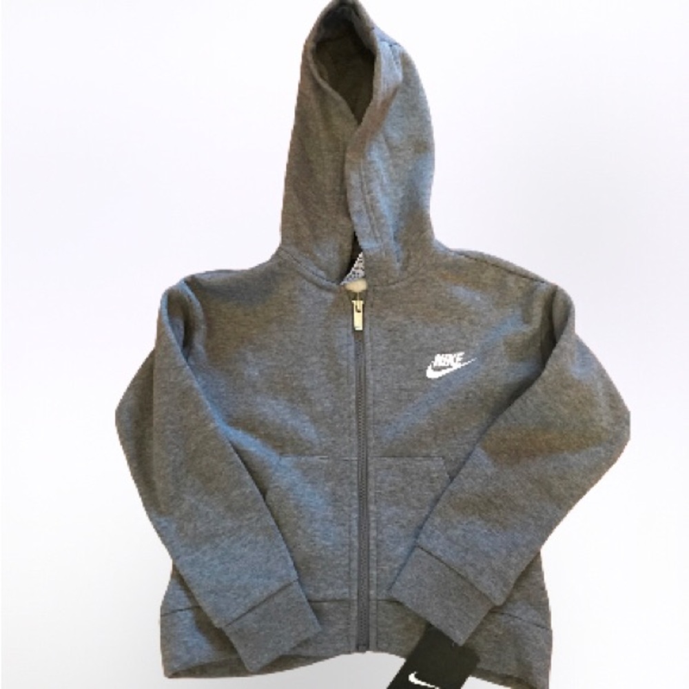 💕 NEW NIKE Girls Sweatshirt Zip Hoodie & Legging Set (Available in Size 4 & 6) - Picture 3 of 9